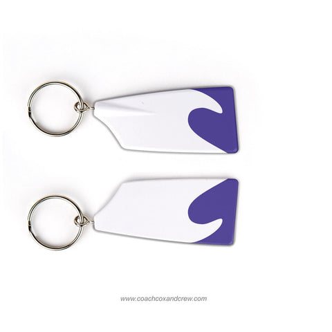 Ann Arbor Pioneer HS Rowing Team Keychain (MI)