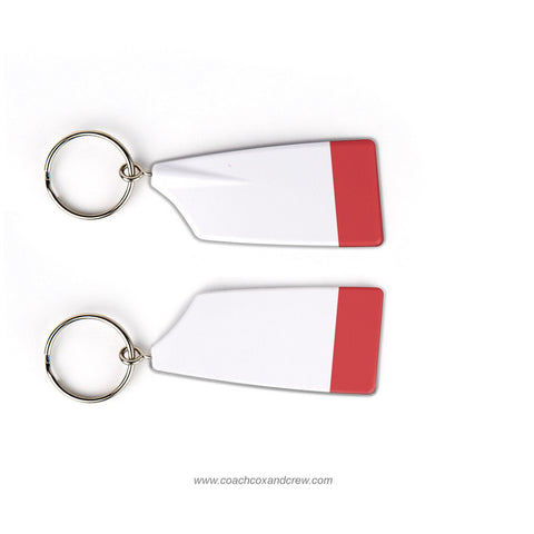 Big Red Crew Rowing Team Keychain (WV)