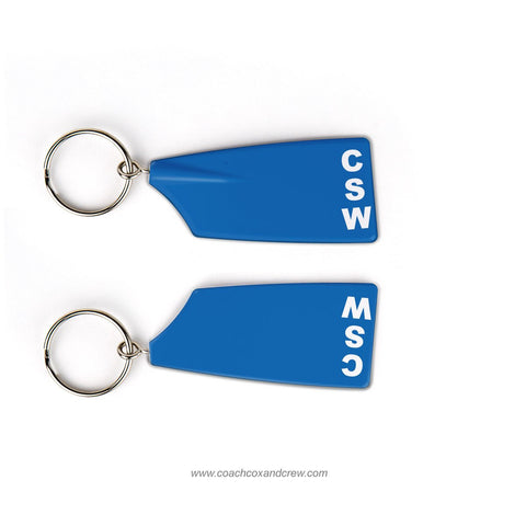 Charter School of Wilmington Rowing Team Keychain (DE)