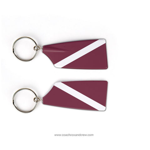Farmington High School Crew Rowing Team Keychain (CT)