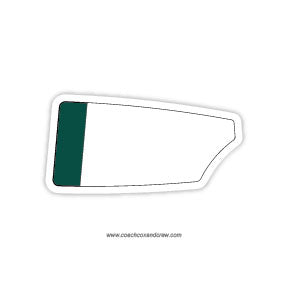 Jacksonville University Rowing Oar Sticker (FL)