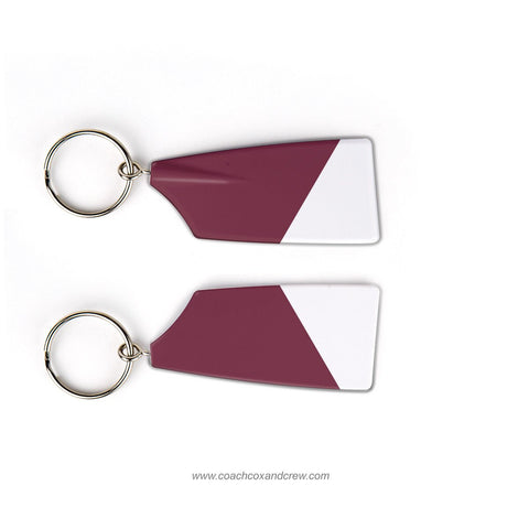 Lowell High School Crew Rowing Team Keychain (MA)