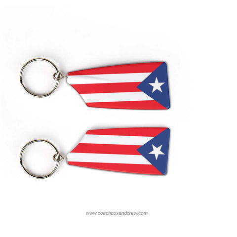 Puerto Rico National Rowing Team Keychain