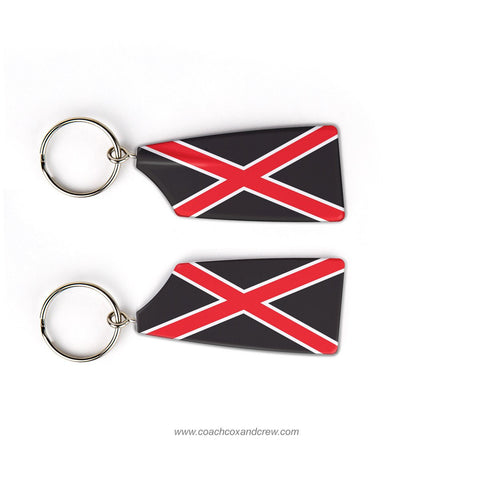 Rhodes College Crew Rowing Team Keychain (TN)