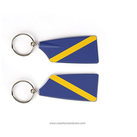 Trinity College Crew-Men Rowing Team Keychain (CT)