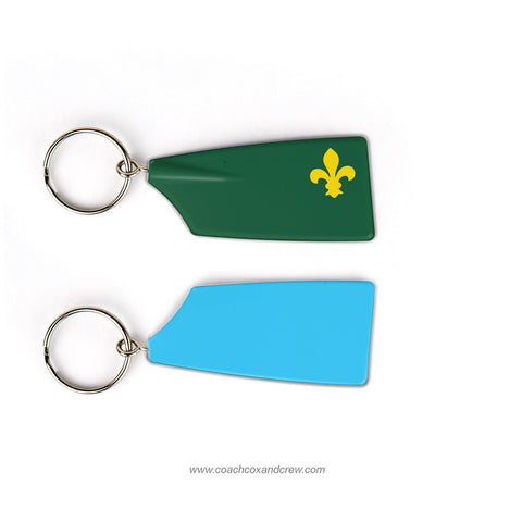 Tulane University Rowing Rowing Team Keychain (LA)