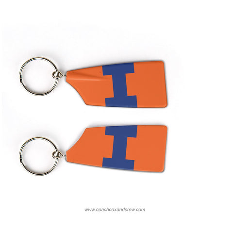 University of Illinois Rowing Rowing Team Keychain (IL)
