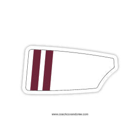 Washington College Rowing Team Oar Sticker (MD)