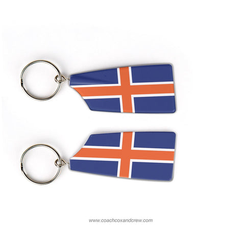 Wheaton College Crew Rowing Team Keychain (IL)