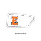 Evanston Township High School Team Oar Sticker (NY)