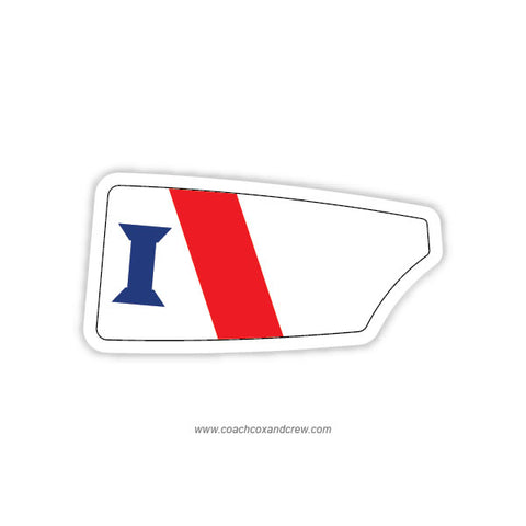 Independence High School Rowing Team Oar Sticker (VA)
