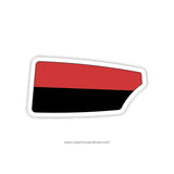 Rutgers University Oar Sticker (NJ)