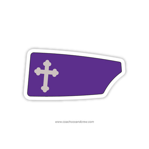 Academy of the Holy Cross Oar Sticker (MD)