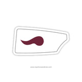 Bay Shore High School Oar Sticker (NY)