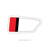 Bedford Crew Club Oar Sticker (NH)