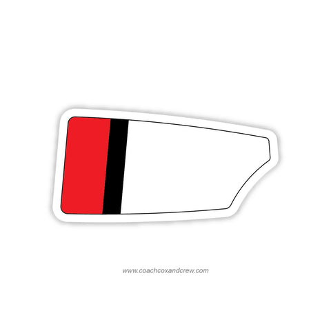Bedford Crew Club Oar Sticker (NH)