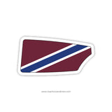 Brewster Academy Crew Oar Sticker (NH)