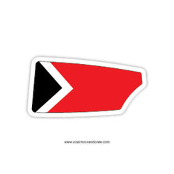 Clark University Crew Oar Sticker (MA)