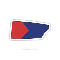 College Boat Club Oar Sticker (PA)