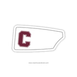 Concord HS Girls Oar Sticker (NH)