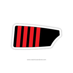 Country Day School of the Sacred Heart Oar Sticker (PA)