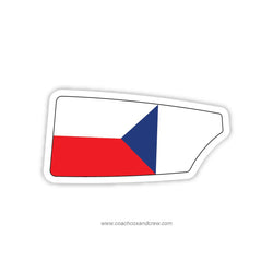 Czech Republic National Team Oar Sticker