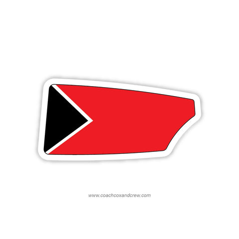 Davidson College Crew Oar Sticker (NC)
