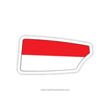 Detroit Womens Rowing Association Oar Sticker (MI)