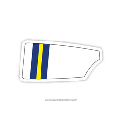 Emory Crew Oar Sticker (GA)