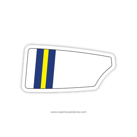 Emory Crew Oar Sticker (GA)