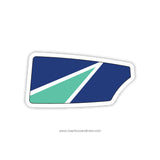 Evans Rowing Club Oar Sticker (FL)