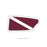 Farmington High School Crew Oar Sticker (CT)