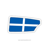 Greece National team Oar Sticker