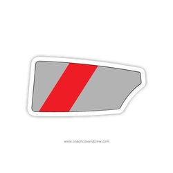 Grosse Isle Rowing Team Oar Sticker (MI)