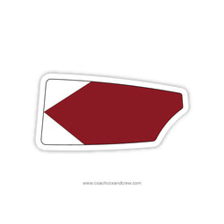 Harvard University Crew Oar Sticker (MA)