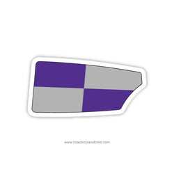 High Point University Oar Sticker (NC)
