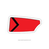 Jacksonville Rowing Club Oar Sticker (FL)