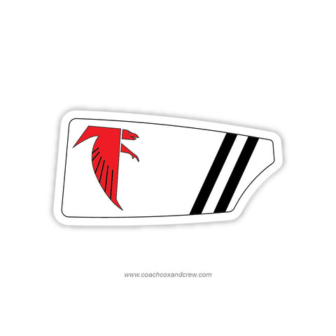 James Madison Warhawk Crew Oar Sticker (VA)