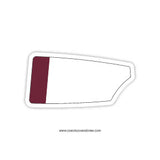 Lafayette College Crew Club Oar Sticker (PA)