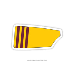 Marianapolis Preparatory School Crew Oar Sticker (CT)