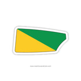 Mendota Rowing Club Oar Sticker (WI)