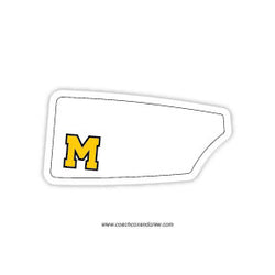 Moorestown High School Oar Sticker (NJ)