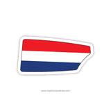 Netherlands National Team Oar Sticker