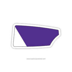 New York University Crew Oar Sticker (NY)