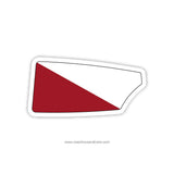 Oklahoma Crew Oar Sticker (OK)