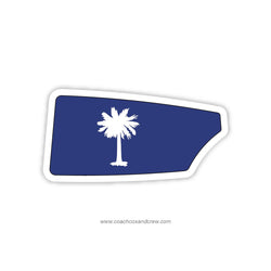 Palmetto Rowing Club Oar Sticker (SC)