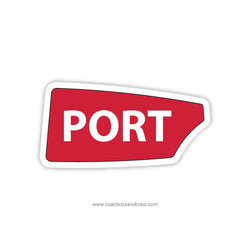 Port Blade Oar Sticker
