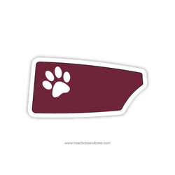 Prendergast Catholic High School Oar Sticker (PA)