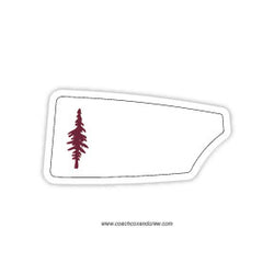 Redwood Scullers Oar Sticker (CA)