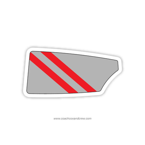 Rock Ridge Rowing Oar Sticker (VA)